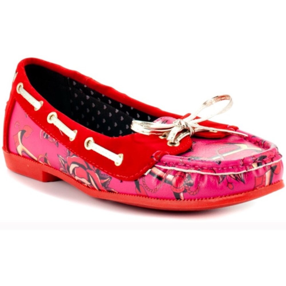 🚨FLASH SALE🚨Iron Fist Love Me Now Boat Shoes - Picture 1 of 6